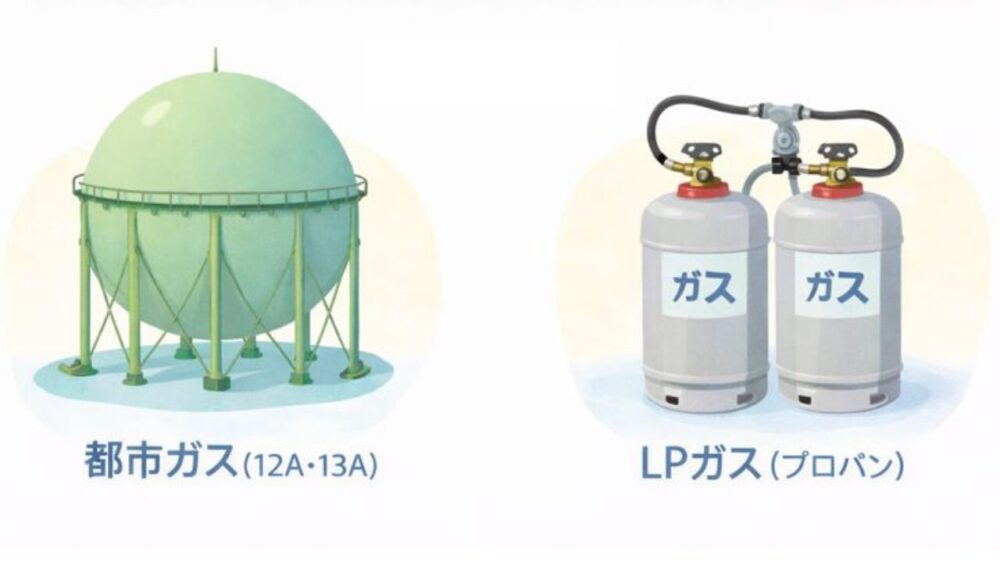 都市ガス＆プロパン　イメージ