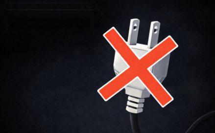 停電時 使用不可